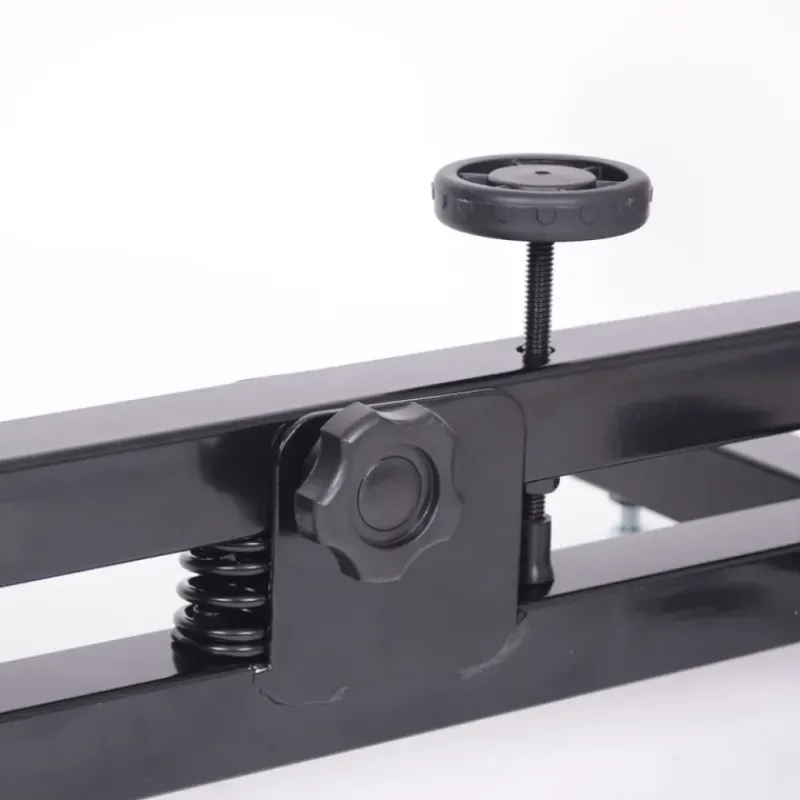 Chevalet de tir anti dérapant réglage nettoyage métal noir 60x30cm* New