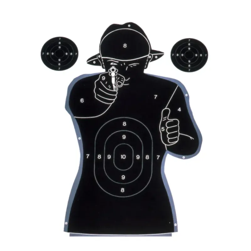 Cible humaine en papier 50x70cm par 5 ou 10* Best