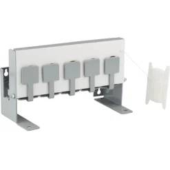 Cible métallique avec tirette modèle Biathlon acier 5 trous* Online