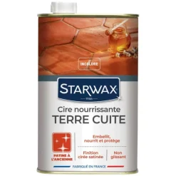 Cire patine incolore terre cuite 1L*Starwax Best