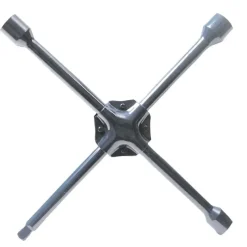 Clé en croix universelle acier 17-19-21-22mm outillage auto* Online