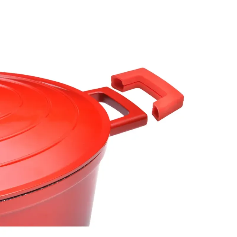 Cocotte en fonte aluminium ovale rouge 4 L*Pradel France Sale