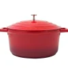 Cocotte ronde fonte alu 24cm 4,65L tous système de cuisson* Clearance