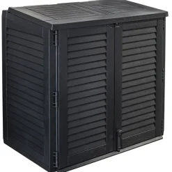 Coffre de jardin avec 2 portes verrouillable 117 x 74 x 110 cm* Best