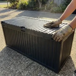 Coffre de rangement jardin 120 cm polypropylène* Best