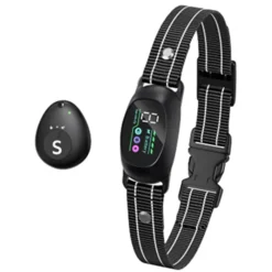 Collier anti-aboiements à puce électronique pour chien* Discount