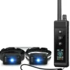 Collier dressage 2 chiens 8 tons 16 vibrations IP67 rechargeable*