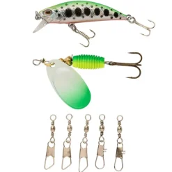 Combo Target II - Canne à Pêche Polyvalente 5-20g 4m avec Moulinet* Discount