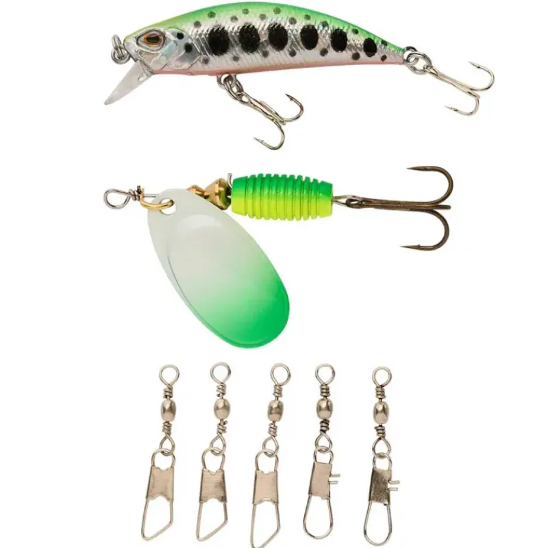 Combo Target II - Canne à Pêche Polyvalente 5-20g 4m avec Moulinet* Discount