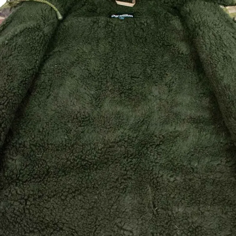 Coupe-vent fourré camouflage CE S à 3XL*