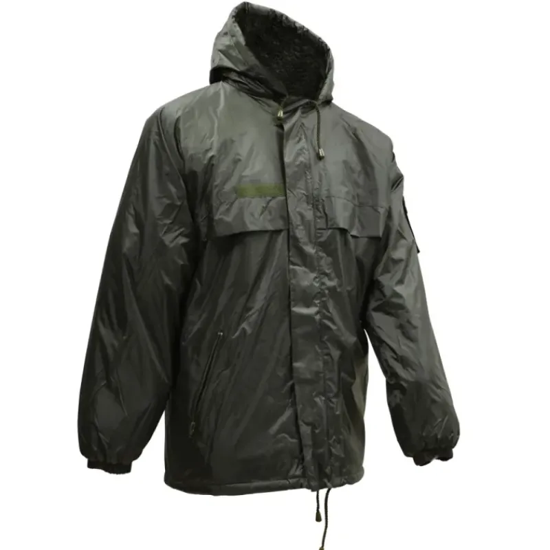 Coupe-vent fourré imperméable kaki taille S à 3XL* New