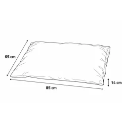 Coussin pour animaux toile Oxford 85 x 65 x 14 cm* Sale