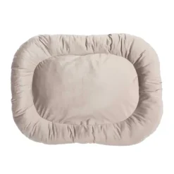 Coussin velvet antidérapant taupe 90x65 cm pour chien*Mon ami Luki Clearance