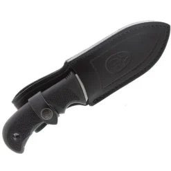 Couteau à dépecer Bisonte manche gomme noir lame acier inox 11cm*Muela New