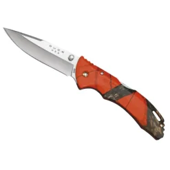 Couteau BANTAM lame acier 420 manche nylon camo orange 12,5cm*Buck Outlet