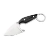 Couteau Enki - Lame Drop Point 5,8 cm en Acier 440B avec Manche Micarta Noir*BOKER MAGNUM Outlet
