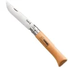 Couteau carbone N°12 lame acier carbone 12cm manche hêtre*OPINEL Hot