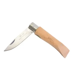 Couteau Pliant Montagnard lame 9cm manche bois vernis*Pradel Excellence Outlet