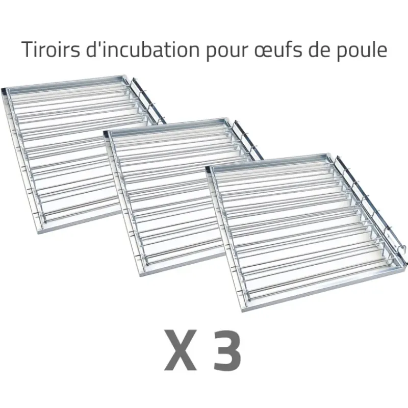 Couveuse + 3 Tiroirs de caille à poule + 1 Kit humidification*MAINO Clearance