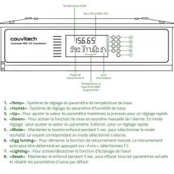 Couveuse Automatique PRO ® 136 Œufs - Incubation Haute Performance*Couvitech Best