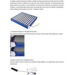 Couveuse Automatique PRO ® 136 Œufs - Incubation Haute Performance*Couvitech Best