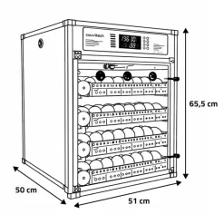 Couveuse Automatique PRO ® 272 œufs - Incubation Haute Performance*Couvitech Sale