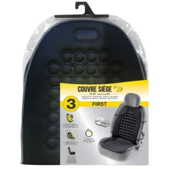 Couvre siège universel relaxant noir - Soulage tensions musculaires* Clearance