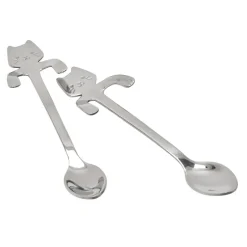 Cuillères chat Acier inoxydable*Pradel France Clearance