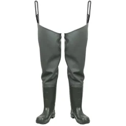 Cuissardes PVC homme noires - Imperméables et antidérapantes*Lemigo