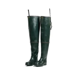 Cuissardes robustes caoutchouc doublé néoprène 3mm vert*GoodYear