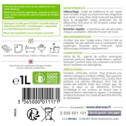 Débouchoir 3 en 1 aux enzymes naturelles 99,4%*Starwax Sale