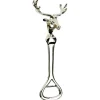 Décapsuleur cerf en métal zinc argenté 13cm 180g*Jack Pyke New