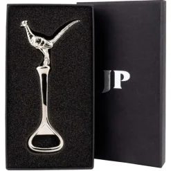 Décapsuleur faisan en métal zinc argenté 12cm 100g*Jack Pyke Discount