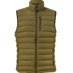 Doudoune sans manche polyamide kaki M à 2XL*Idaho Discount