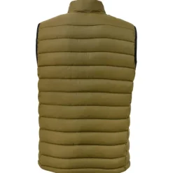 Doudoune sans manche polyamide kaki M à 2XL*Idaho Discount