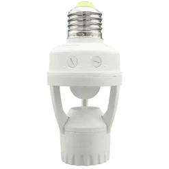 Douille détecteur de mouvement E27 automatique LED compatible*