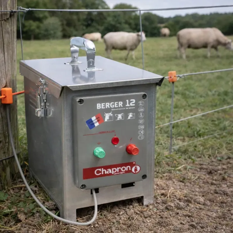 Electrificateur clôture portable Berger 12 Chapron Leménager®*Chapron-Lemenager Best