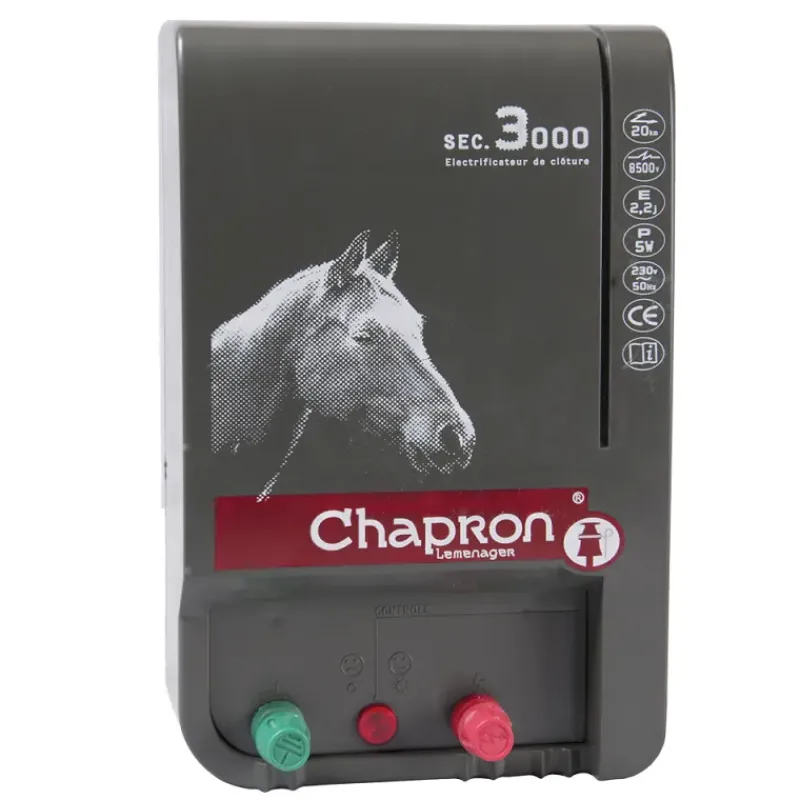 Electrificateur clôture SEC 3000 - Chapron Lemenager 2,2 J*Chapron-Lemenager Sale