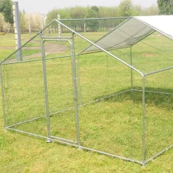 Enclos pour volailles 12m² - Structure galvanisée 4x3x2m* Sale