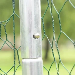 Enclos pour volailles 6x3x2m - 18m² en tube galvanisé et toile PE imperméable* New