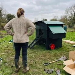 Enclos standard 2m pour poulailler surélevé 8 à 15 poules* Hot