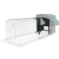 Extension de 1m pour enclos 2 m poulailler surélevé 8-15 poules* New