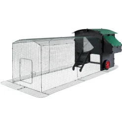 Extension de 1m pour enclos 2 m poulailler surélevé 8-15 poules* New