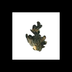 Feuille de chêne détaillée et réaliste en bronze 85x85mm* Clearance
