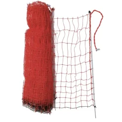 Filet volaille orange H110 cm Longueur 25m avec porte* Hot