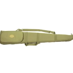 Fourreau double carabine 117 cm – toile verte robuste avec bretelle* New