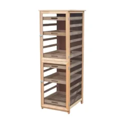 Fruitier & Légumier en Bois 6 Tiroirs - 50x59x150cm - Montage Facile* New