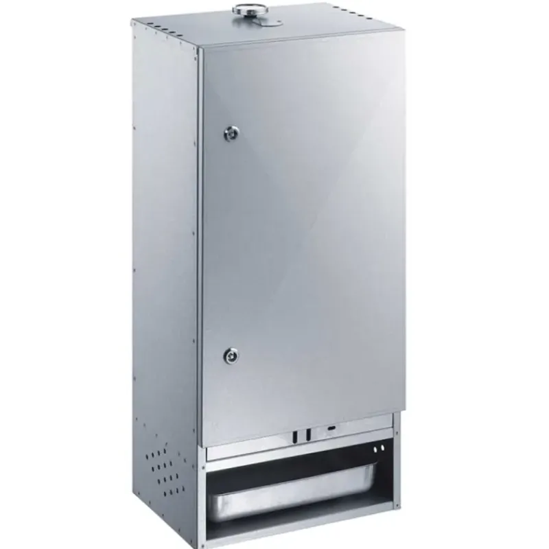 Fumoir F85 en acier aluminisé avec porte H 85 x L 39 x P 28 cm*Peetz Hot