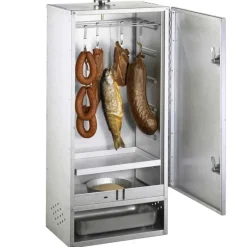 Fumoir F85 en acier aluminisé avec porte H 85 x L 39 x P 28 cm*Peetz Hot