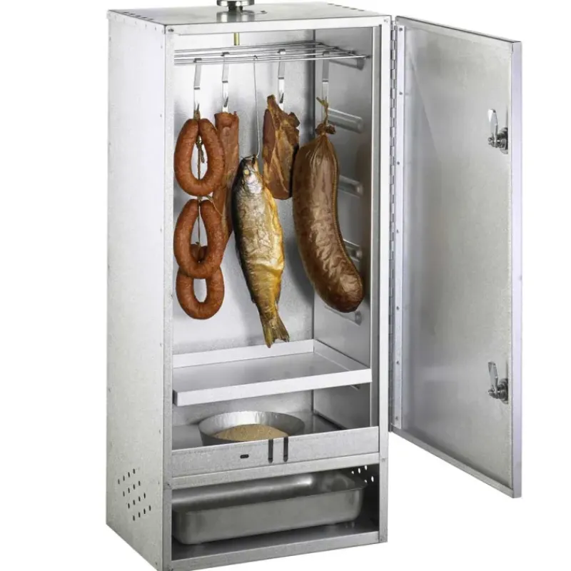 Fumoir F85 en acier aluminisé avec porte H 85 x L 39 x P 28 cm*Peetz Hot